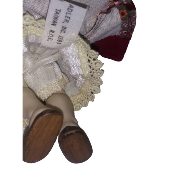 VTG Kurt Adler Ebenezer Scrooge Porcelain Holiday 8 Inch Ornament 1984 - Picture 9 of 10